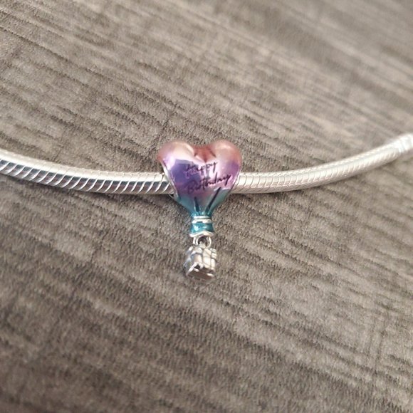 Pandora Happy Birthday Hot Air Balloon Charm - Picture 5 of 5